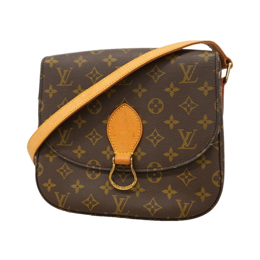 Louis Vuitton Monogram Saint Cloud GM Shoulder Bag M51242 Brown Women's P3503034